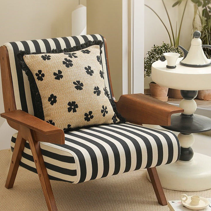 Wabi-sabi Floral Cushion