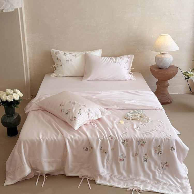 Summer Garden Summer Quilted Blanket