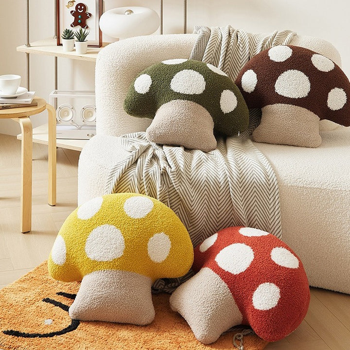 Dotty Mushroom Cushion