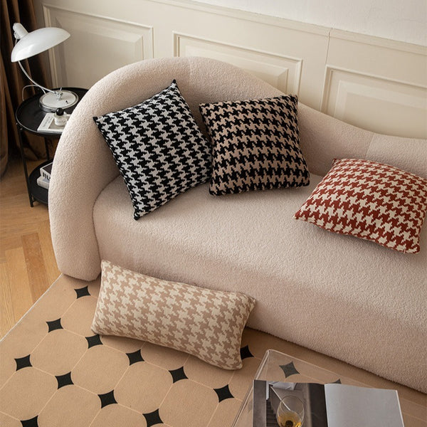 Classic Houndstooth Cushion