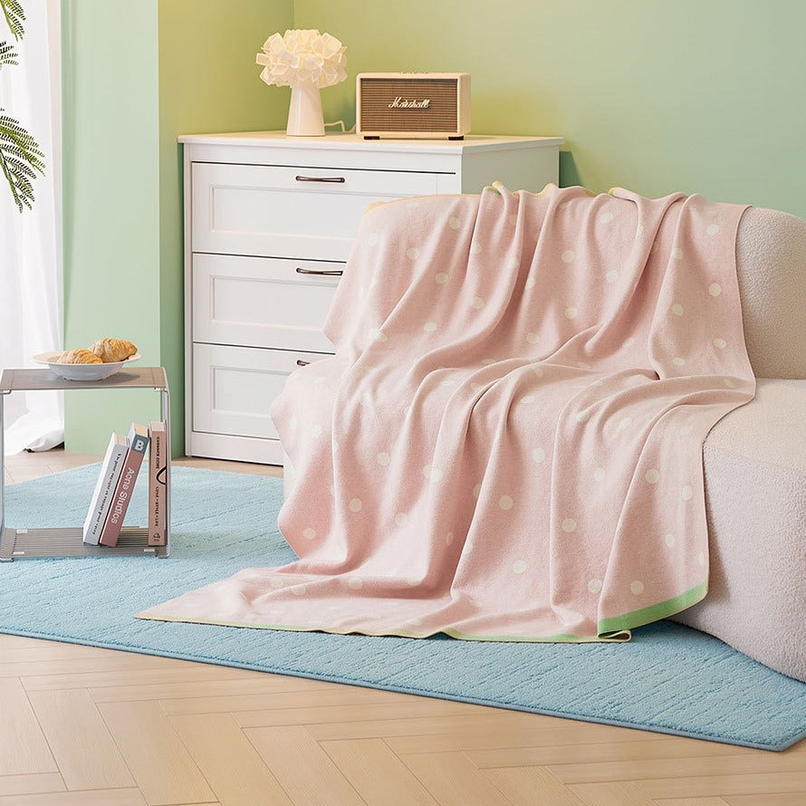 Dot Breeze Throw & Cushion