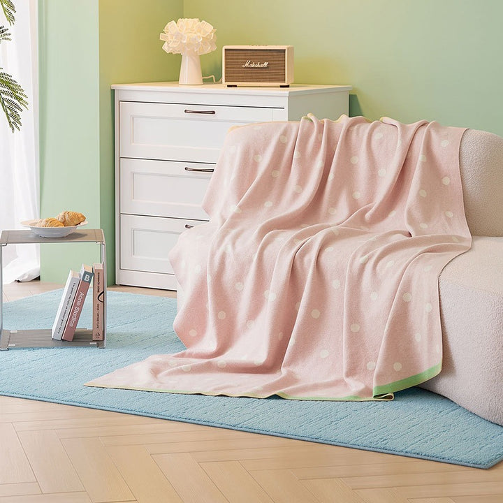 Dot Breeze Throw & Cushion