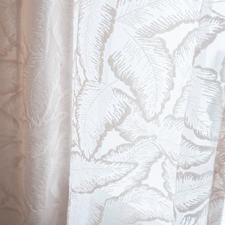 Palm Fun Textured Curtain