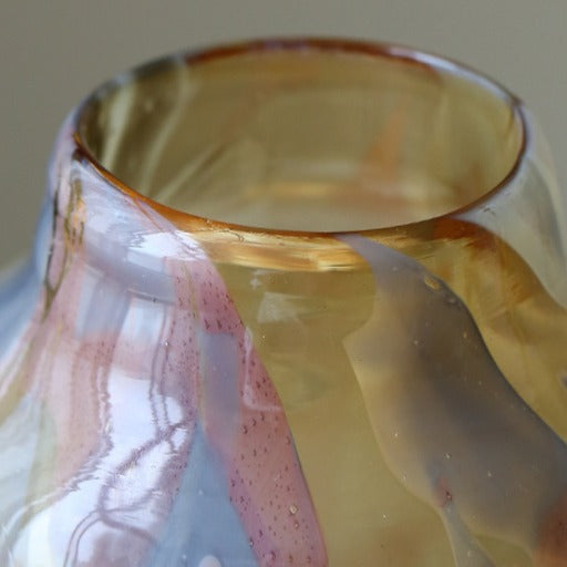 Mystic Glow Glass Vase Collection