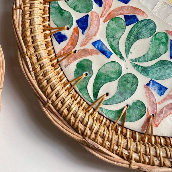 Garland Rattan Shell Tray