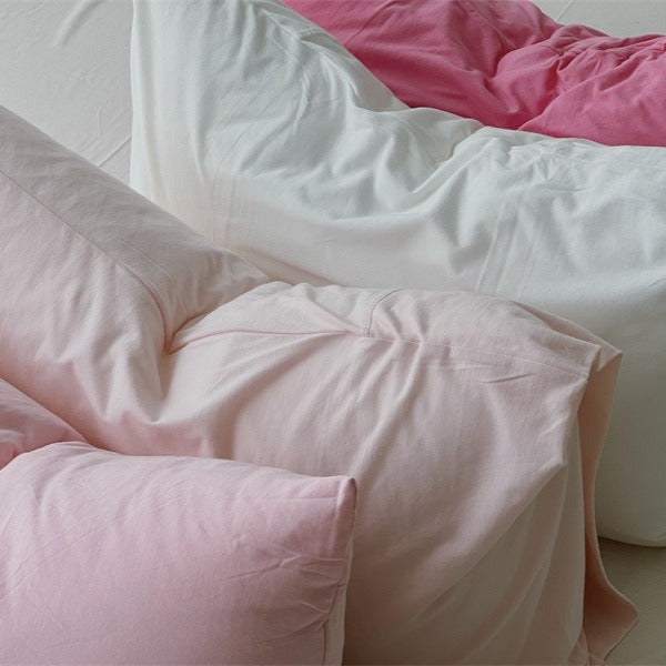 Blushing Rose Jersey Cotton Pillowcase