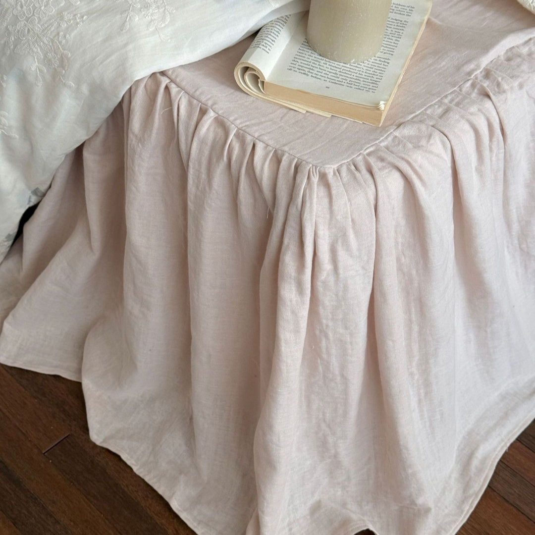 Perpetua Rosy Lace Bedding Set