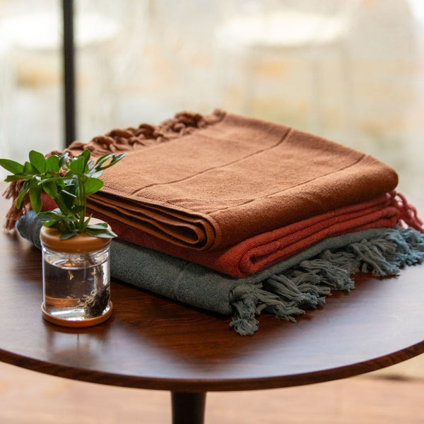 Hand-Knotted Towel