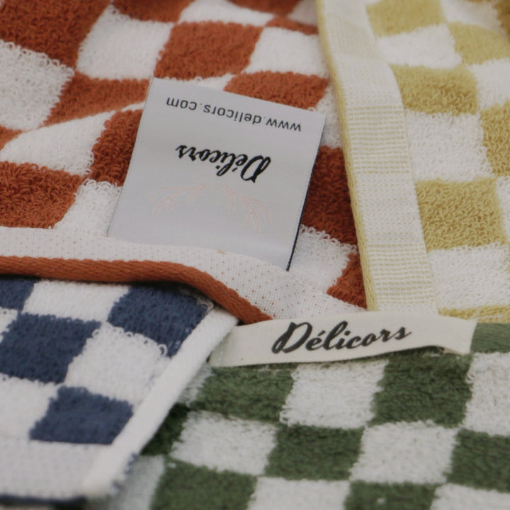 Classic Checkerboard Towel Collection