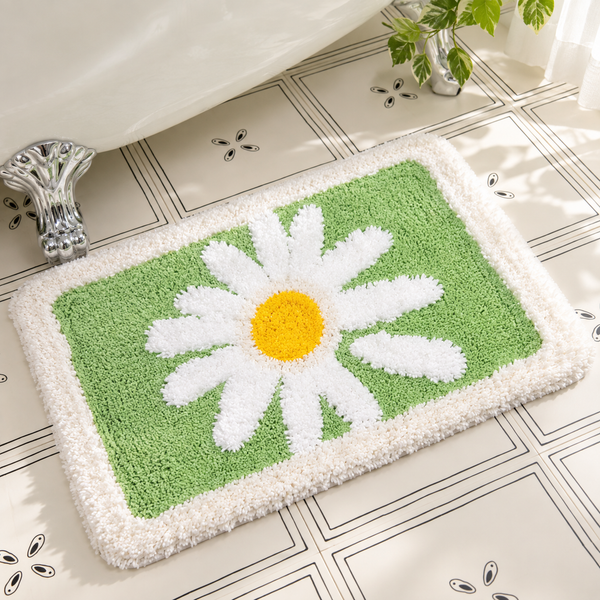 Daisy Petal Bath Mat