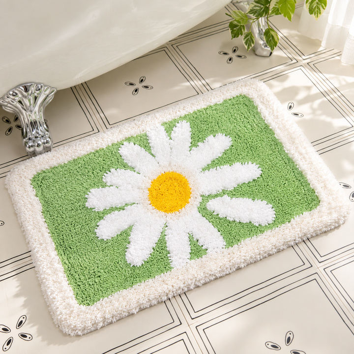 Daisy Petal Bath Mat