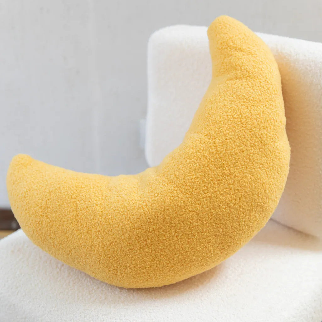 Abstract Shapes Boucle Cushion Collection Moon - Delicors
