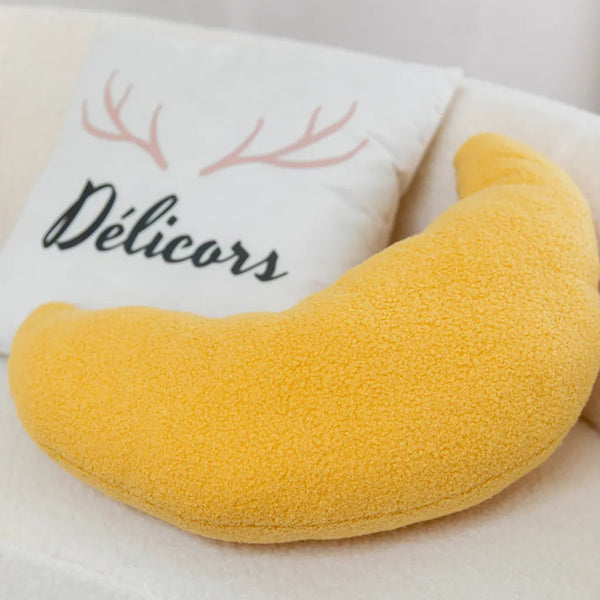 Abstract Shapes Boucle Cushion Collection Moon - Delicors