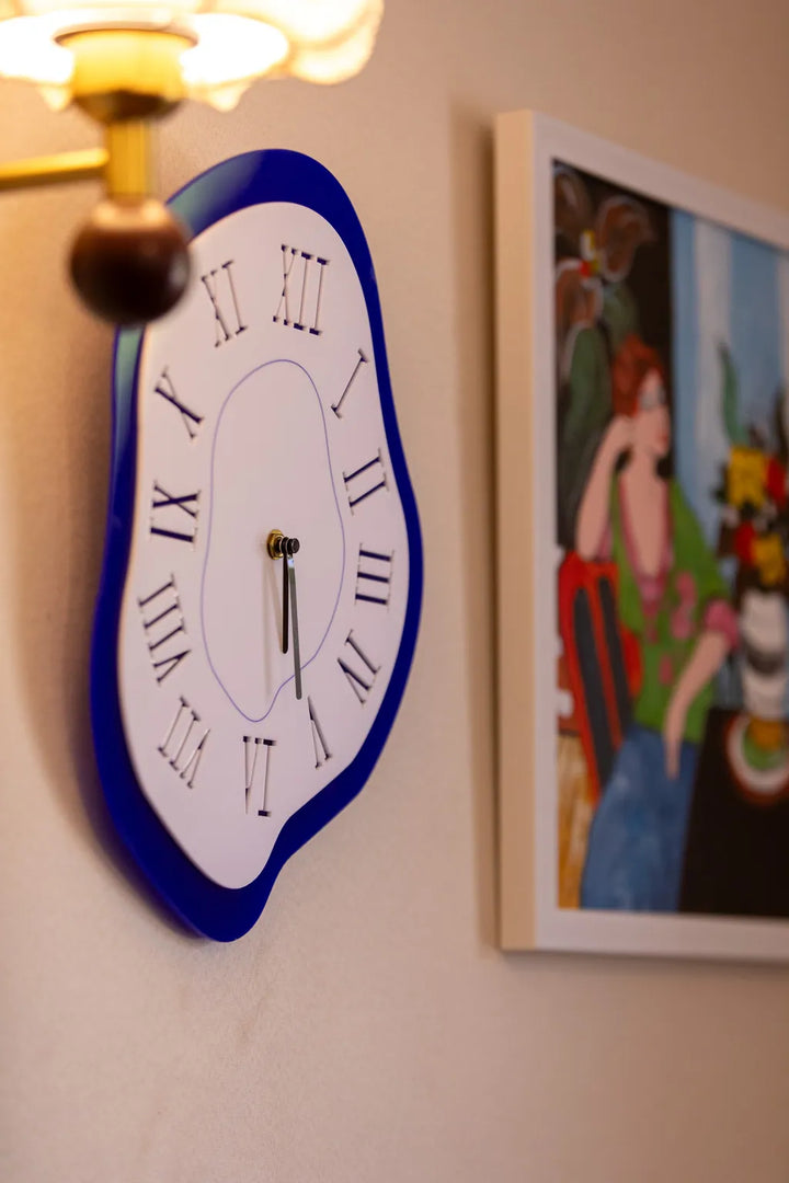Acrylic Melted Time Clock - Delicors