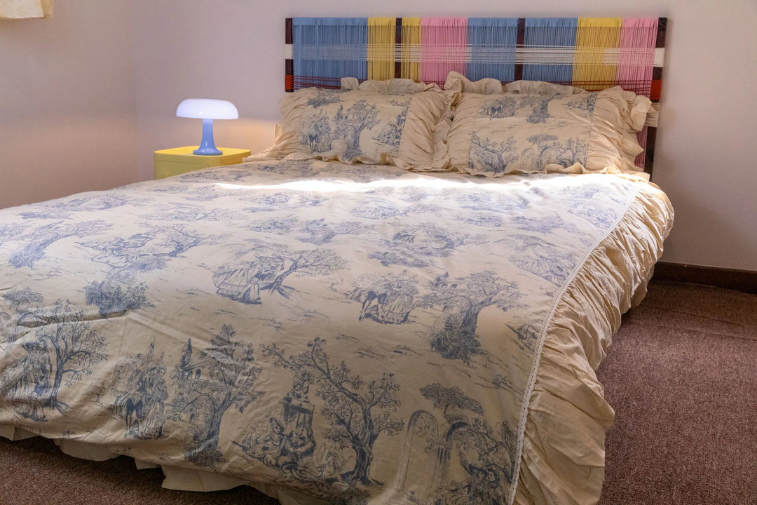 Courtly Blue Quilt Cover Set - Delicors
