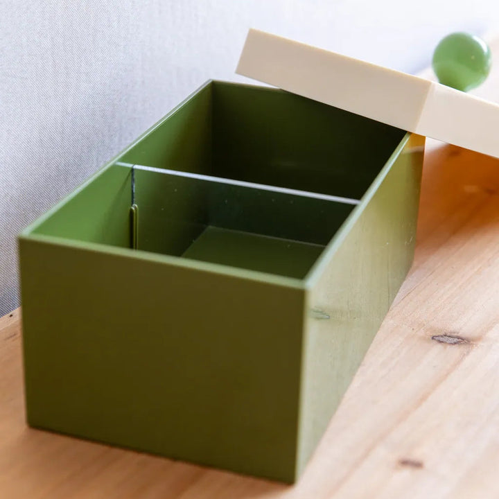 Funky Docky Lidded Storage Box Mossgreen - Delicors
