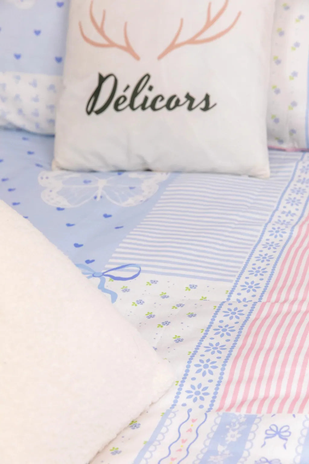 Love Patch Dream Bedding Set - Delicors
