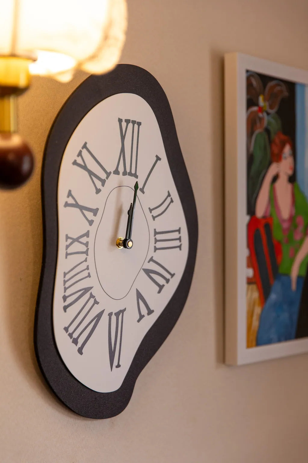 Melting Wall Clock