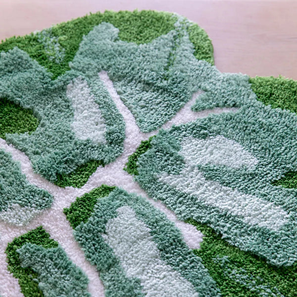 Monstera Leaf Step Rug - Delicors