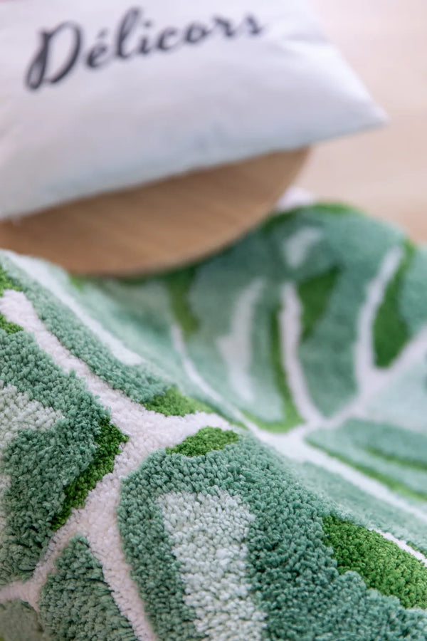 Monstera Leaf Step Rug - Delicors