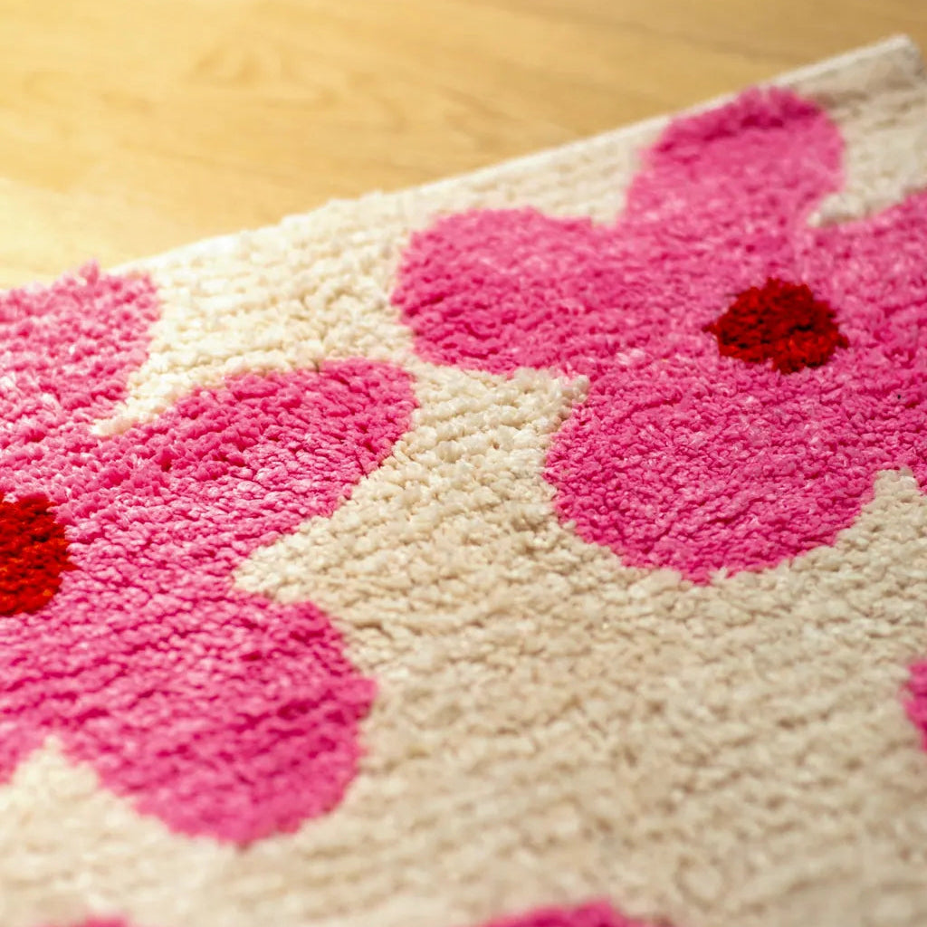 Pop Daisy Shaggy Rug - Delicors