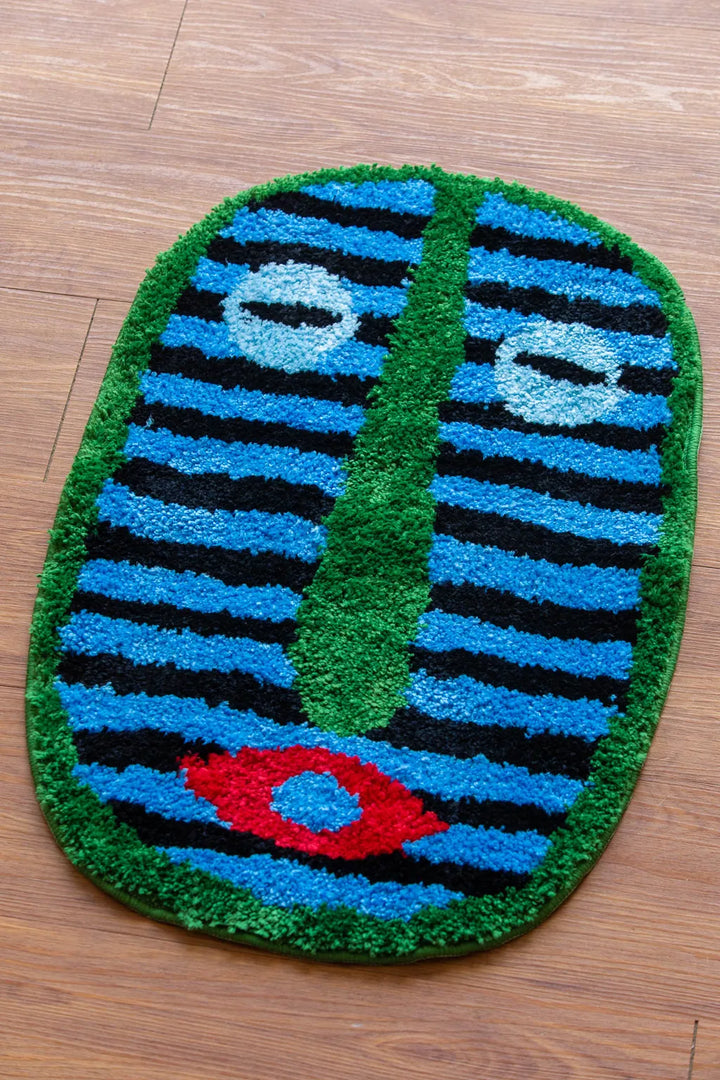 Quirky ArtFace Rug - Delicors