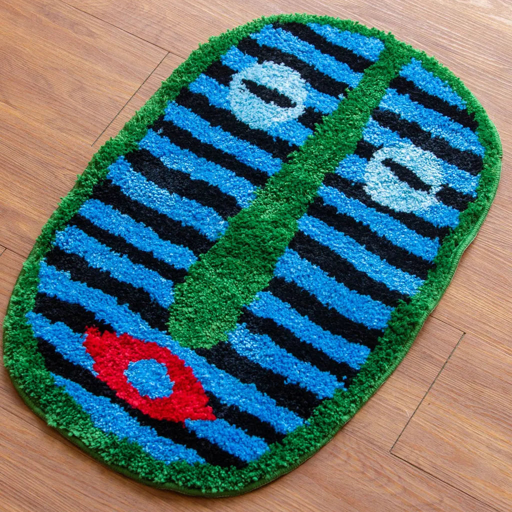 Quirky ArtFace Rug - Delicors