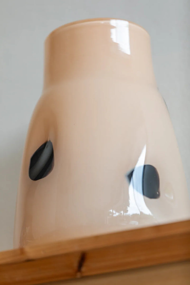 Spotted Charm Glass Vase - Delicors