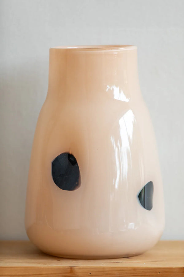 Spotted Charm Glass Vase - Delicors