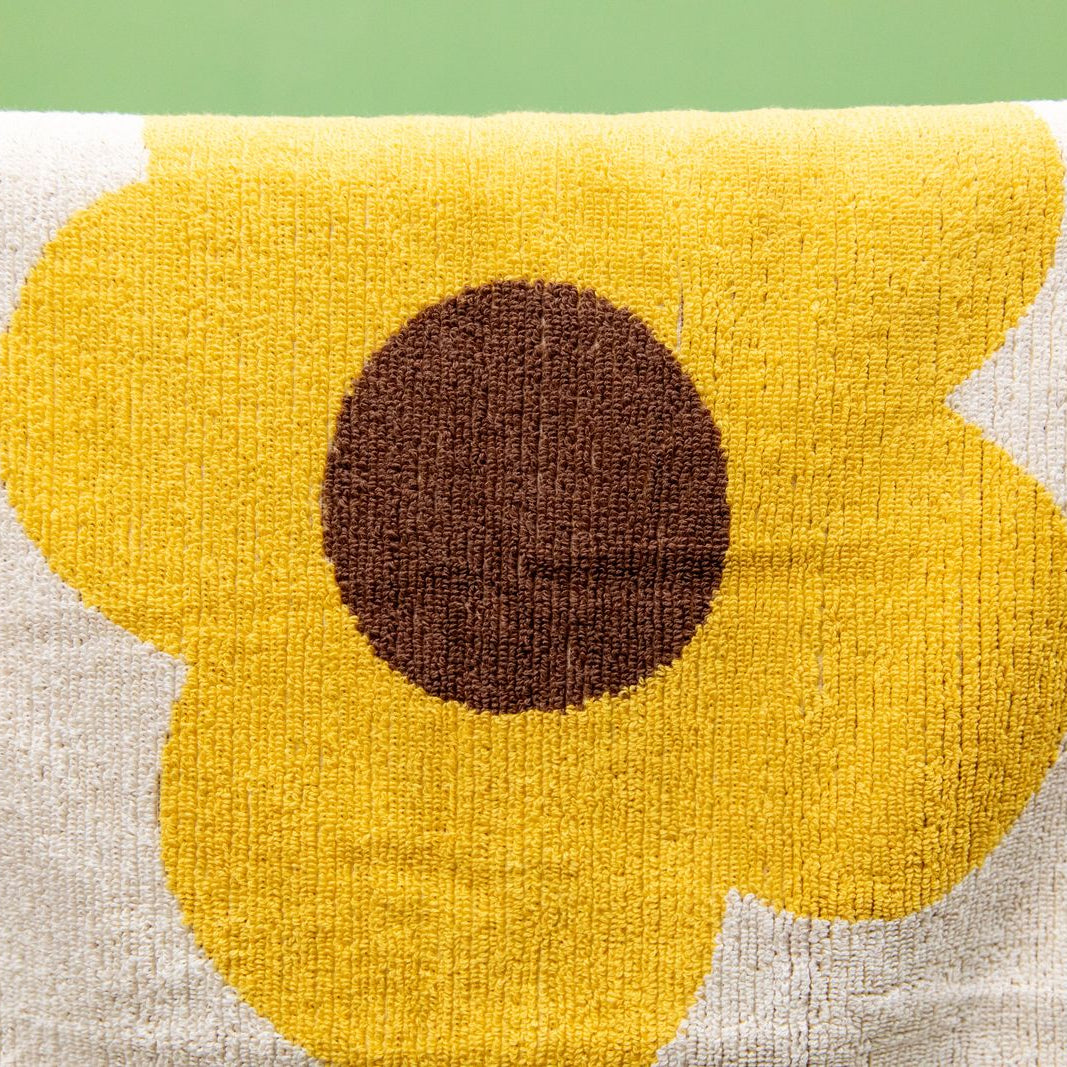 Delicors-Sunflower Towel Collection- Yellow