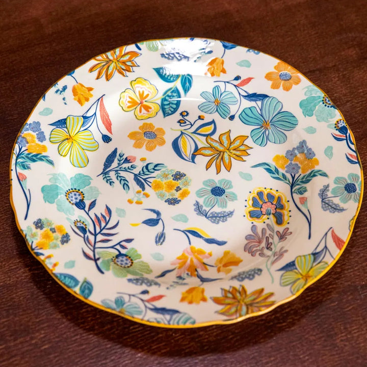 Sunlit Garden Dinnerware Set 8InchPlate &10InchPlate - Delicors