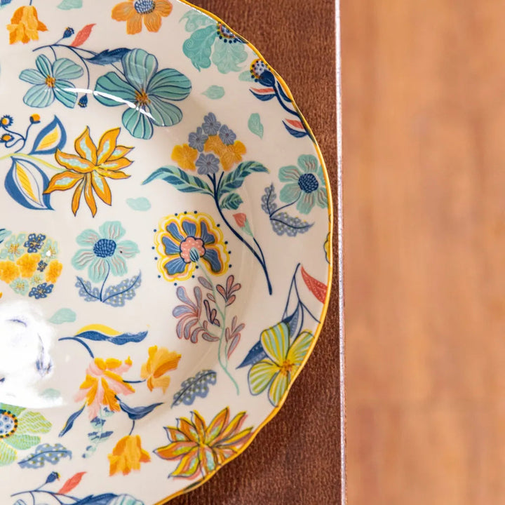 Sunlit Garden Dinnerware Set 8InchPlate &10InchPlate - Delicors