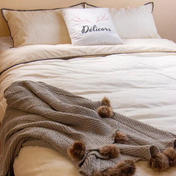 Textural Bedding Set - Delicors