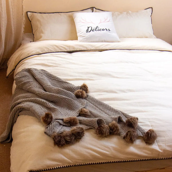 Textural Bedding Set - Delicors