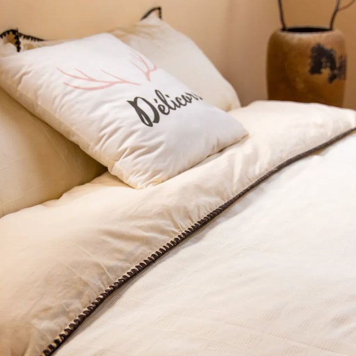 Textural Bedding Set - Delicors