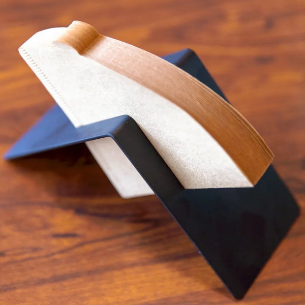 Triangle Coffee Filter Holder & Filter Set - Delicors