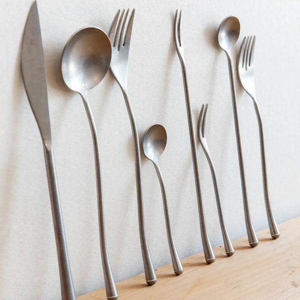 Vintage Distressed Silver Cutlery - Delicors