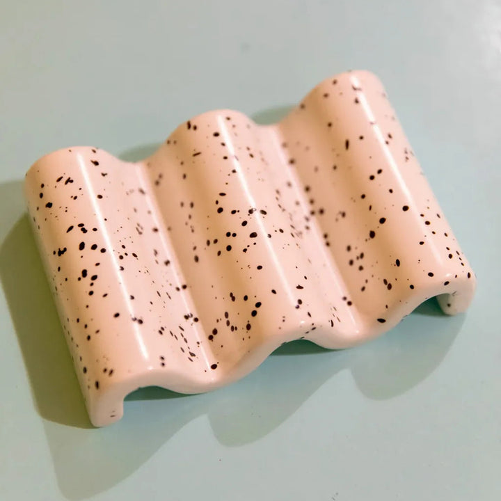 Wave Soap Dish InkSplash - Delicors
