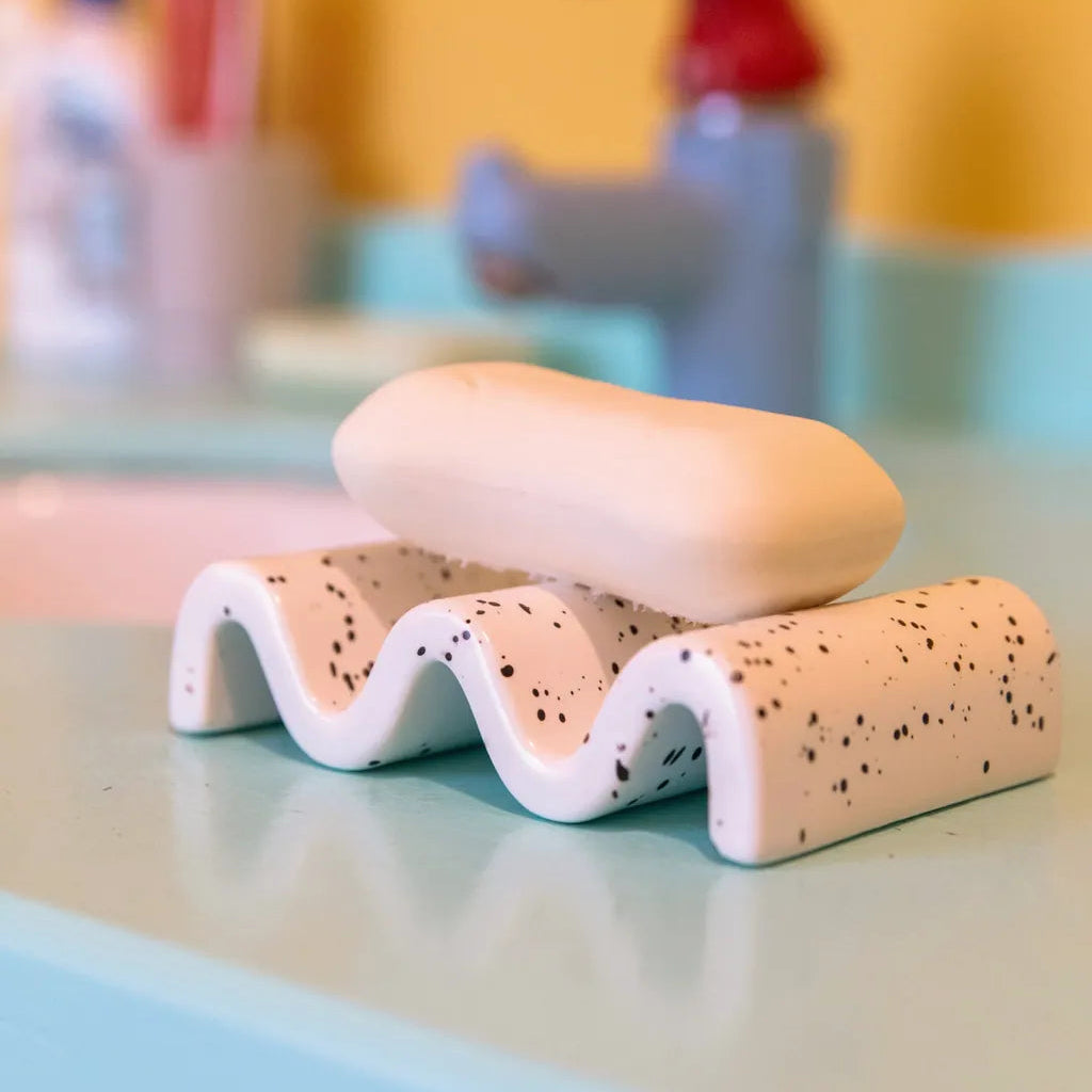 Wave Soap Dish InkSplash - Delicors