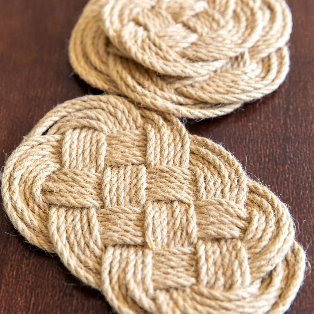 Weave Art Trivet Mat Set - Delicors