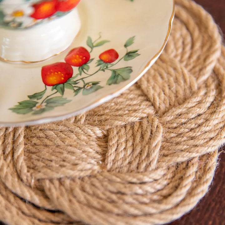 Weave Art Trivet Mat Set - Delicors