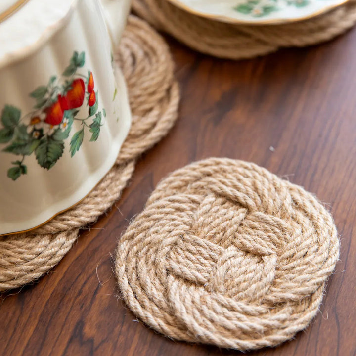 Weave Art Trivet Mat Set - Delicors