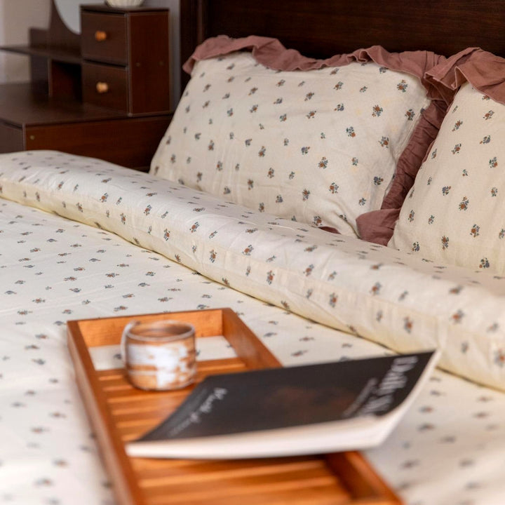 Winter Flowers Bedding Set - Delicors