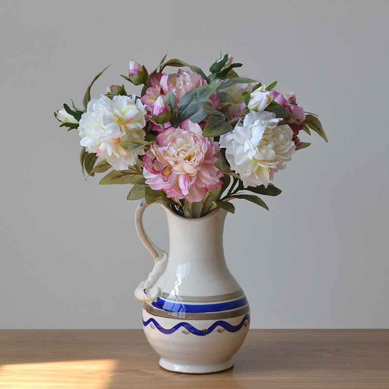 Warm Long Peony Bouquet