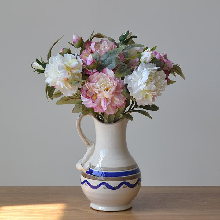 Warm Long Peony Bouquet