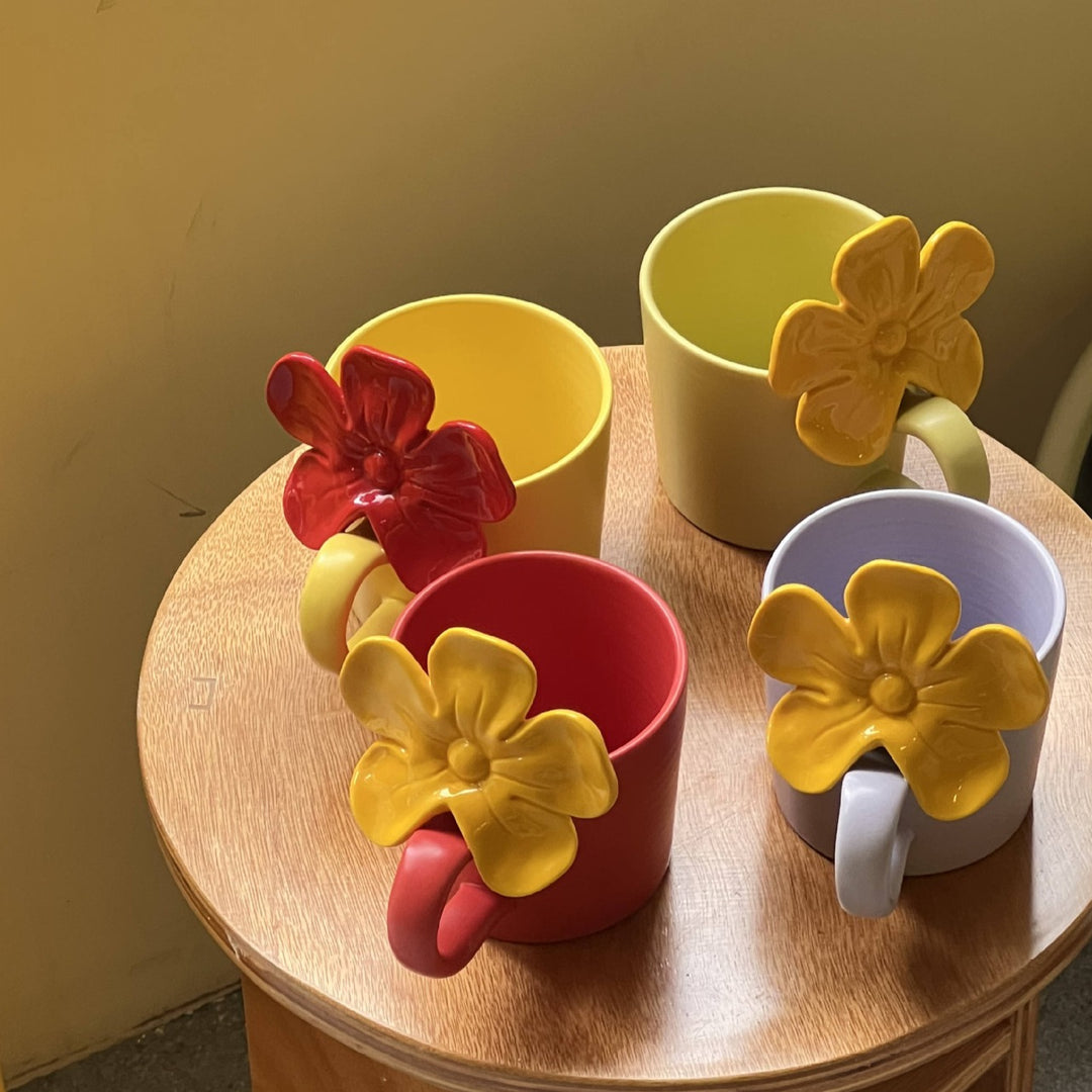 Big Bloom Handles Mug Collection
