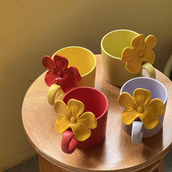 Big Bloom Handles Mug Collection
