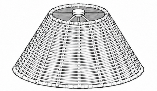 Rattan Lampshade