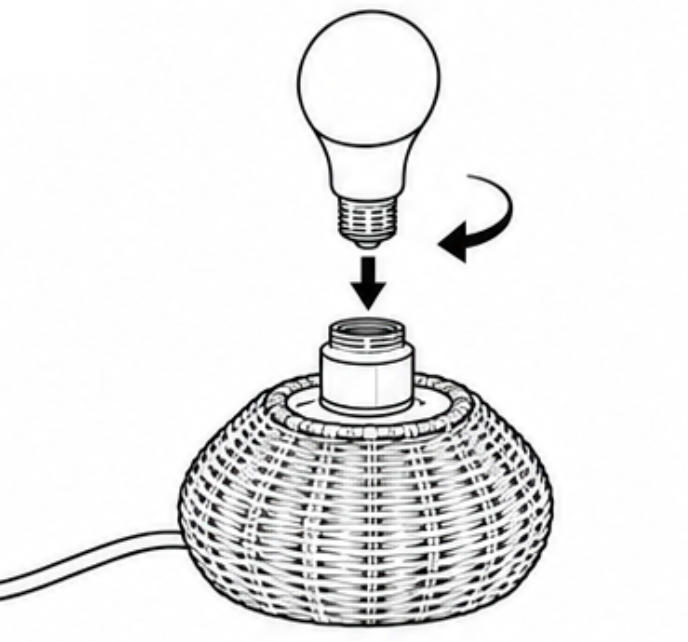 INSTALL THE BULB