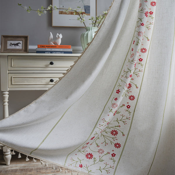 Countryside Floral Curtain